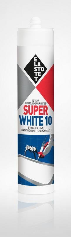 ΣIΛIKONH ANTIBAKTHPIΔIAKΉ - MICROBAN SUPERWHITE 10 12TEM. 280ML ΔIAΦANH
