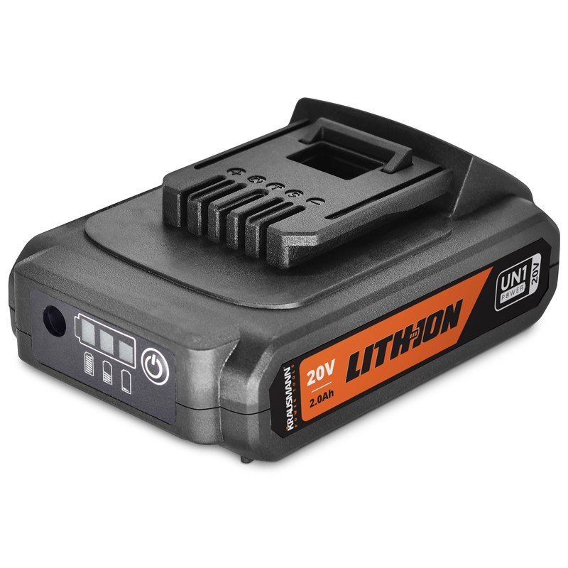 ΜΠΑΤΑΡΙΑ ΣΥΡΟΜ. LI-ION UNIPOWER 2.0A 20V KRAUSMANN(Β202)