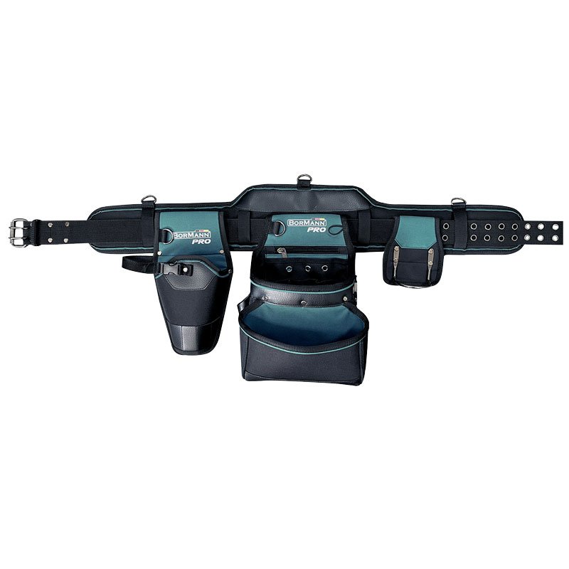 Ζώνη Εργαλείων Μέσης με 12 Θήκες, BORMANN Pro BTB3200