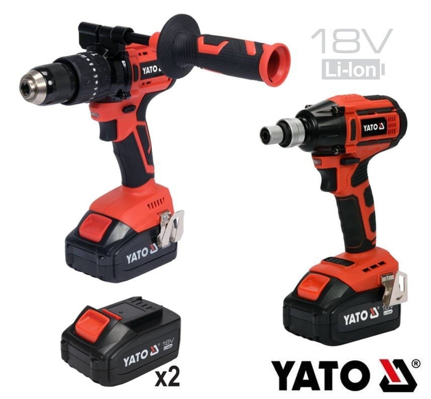 ΣΕΤ 4 ΚΡΟΥΣΤΙΚΟ ΔΡΑΠΑΝΟΚΑΤΣΑΒΙΔΟ/ΜΠΟΥΛΟΝΟΚΛΕΙΔΟ BRUSHLESS 2Χ3Αh