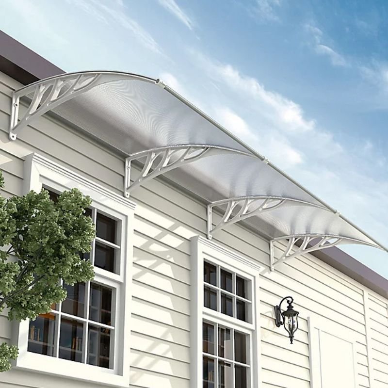 BORMANN Elite BSH5100 Πολυκαρμπονικό Στέγαστρο Πόρτας / Παραθύρου Διάφανο Π120XΒ93cm