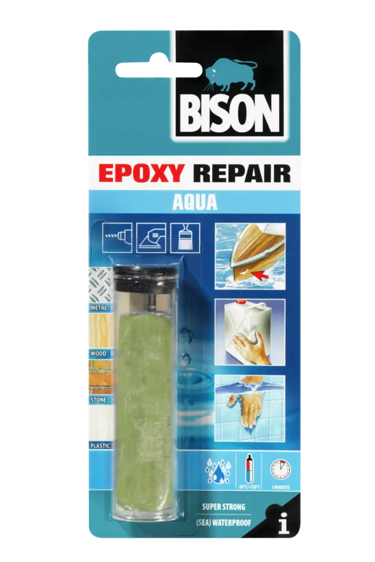 EPOXY REPAIR AQUA 56GR BLISTER BISON