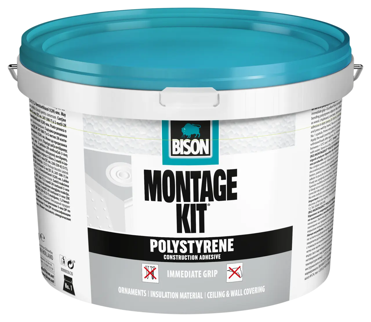 MONTAGE KIT POLYSTYRENE ΔOXEIO 4KG BISON