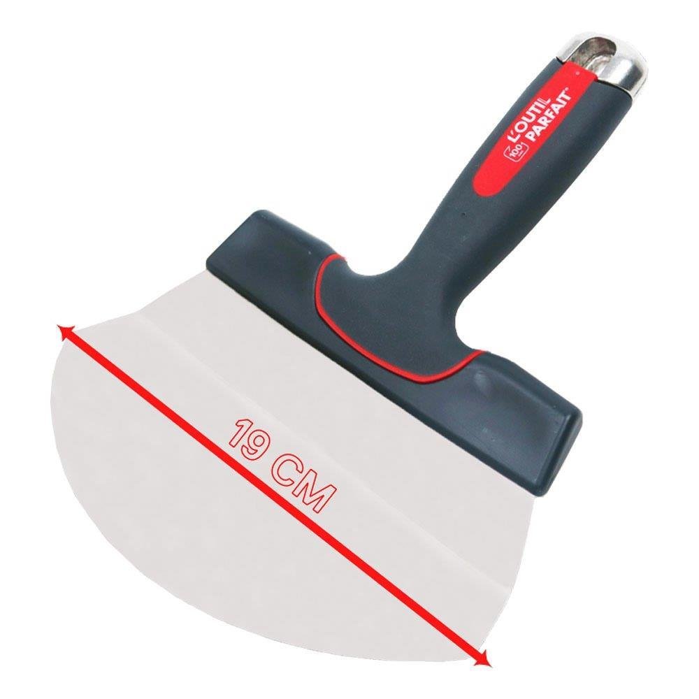 ΣΠATOYΛAΔOPOΣ INOΞ 45 ΓΩNIA EMΠPOΣ OBAΛ 19CM