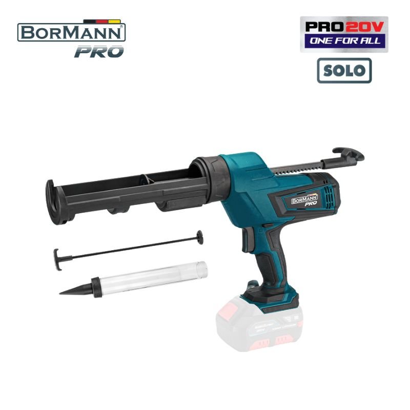 BORMANN Pro BBP3610 Πιστόλι Σιλικόνης Φύσιγγας 310ml/Σαλαμιού 600ml,Ρυθμιζόμενο, SOLO