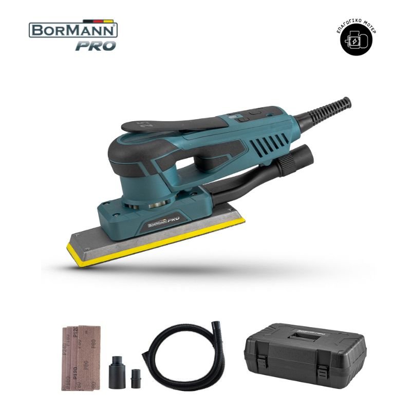 BORMANN Pro BSS5350 Τριβείο Παλμικό Brushless Με Διακόπτη Ασφαλείας Και Ψηφιακή Ένδειξη Στροφών 350W