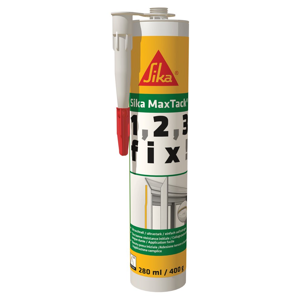Sika MaxTack® ΣΥΓΚΟΛΛΗΤΙΚΟ ΥΨΗΛΩΝ ΑΝΤΟΧΩΝ ΜΕ ΙΣΧΥΡΟ ΑΡΠΑΓΜΑ - ΔΙΑΦΑΝΟ-ΧΡΩΜΑ