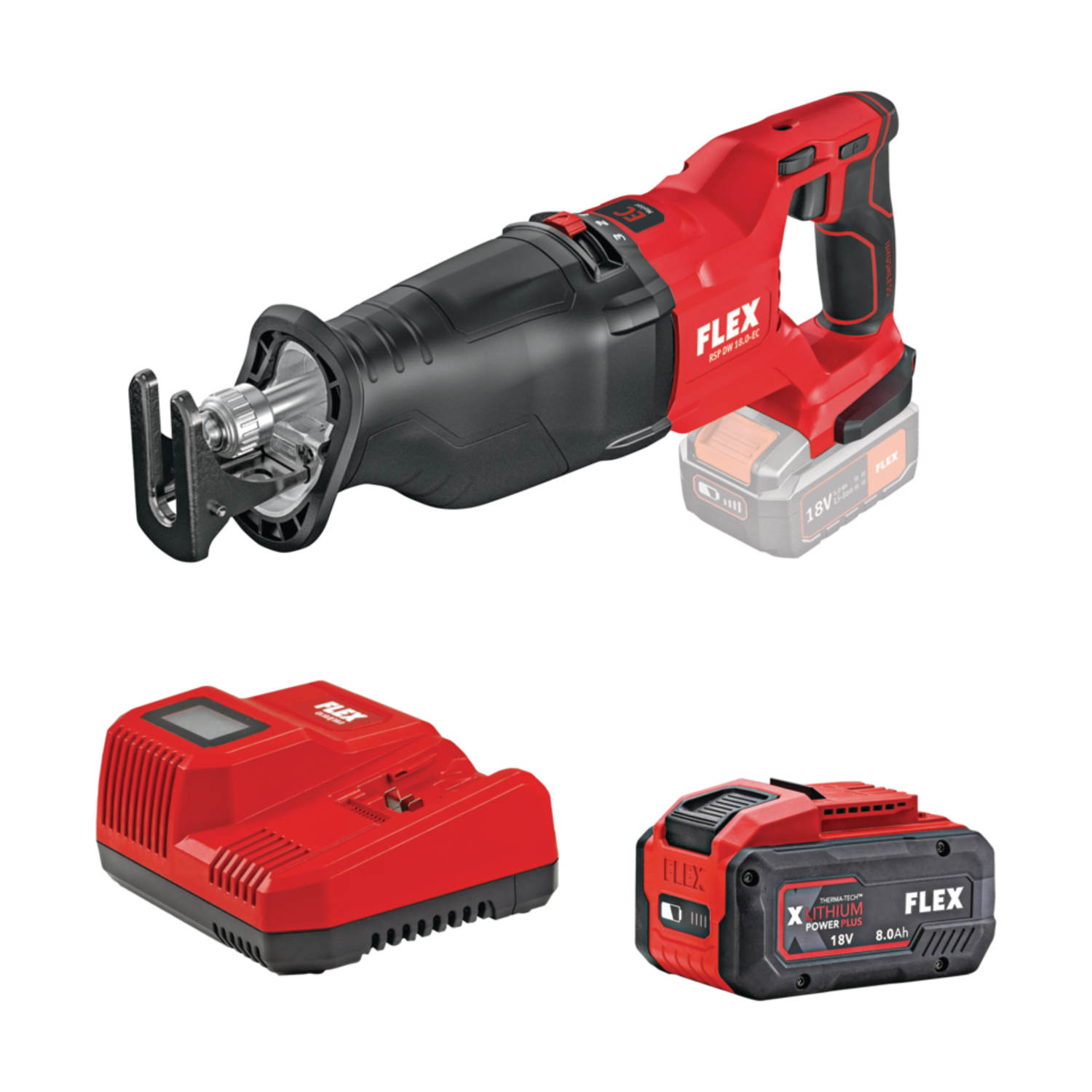 ΣΠΑΘΟΣΕΓΑ ΜΠΑΤΑΡΙΑΣ RSP DW 18.0-EC 8.0 Set