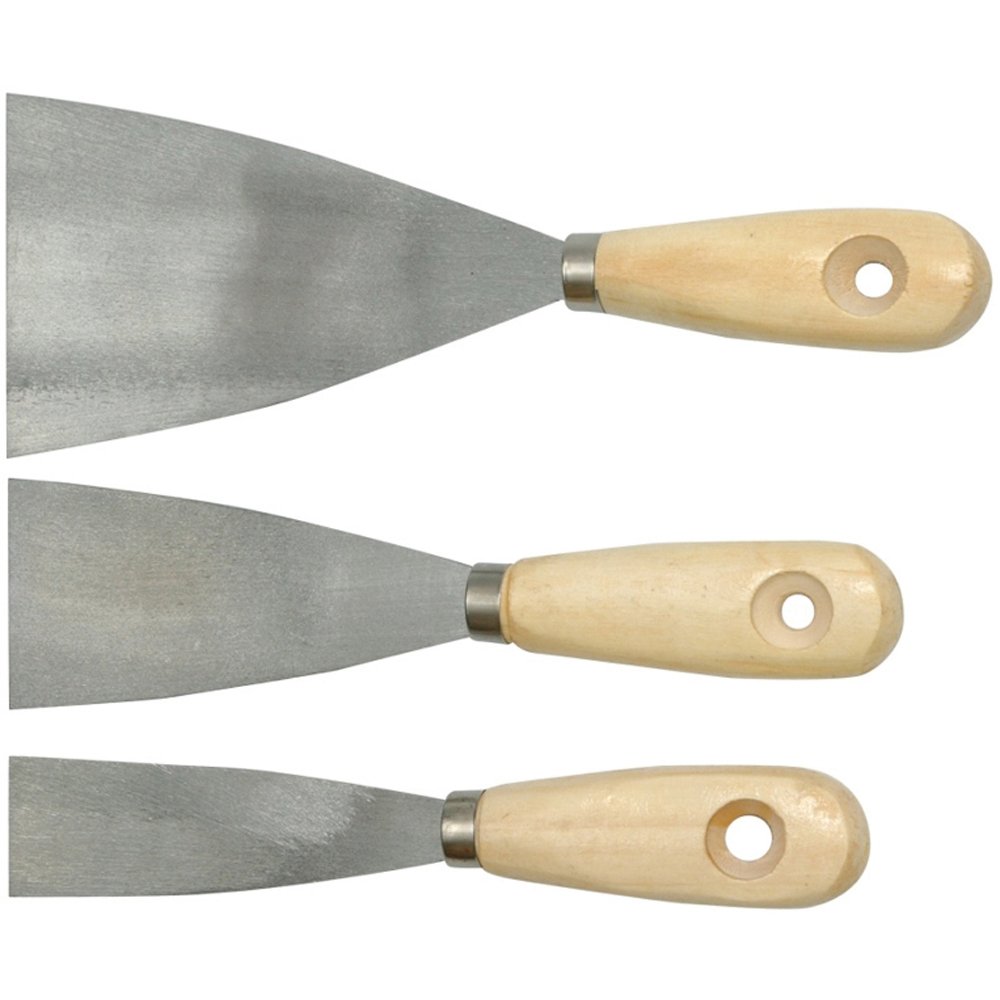 ΣΠΑΤΟΥΛΕΣ ΞΥΛΙΝΗ ΛΑΒΗ ΣΕΤ 3 ΤΕΜ VOREL 06130