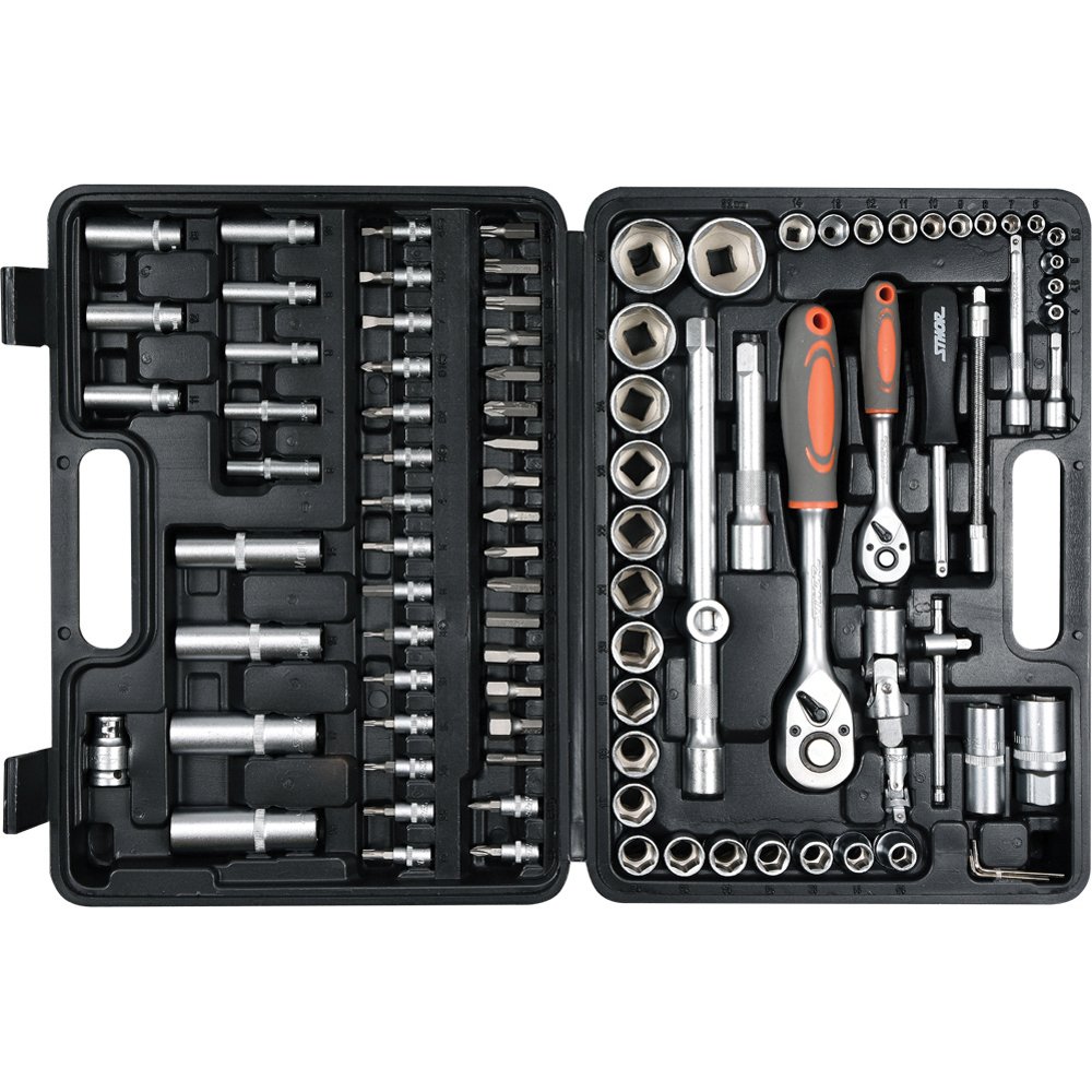 ΚΑΣΕΤΙΝΑ ΚΑΡYΔΑΚΙΑ 1/2"-1/4" ΣΕΤ 94ΤΜΧ. STHOR 58687