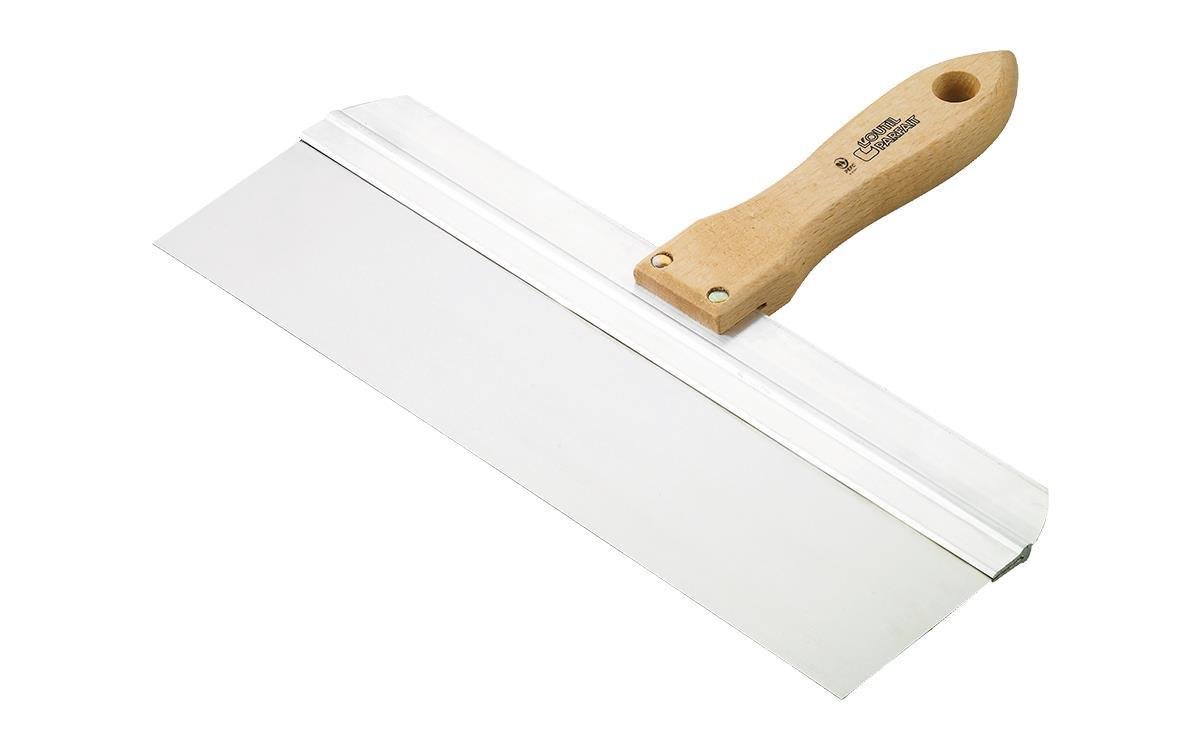 ΣΠATOYΛAΔOPOΣ  INOX  ME  ΞYΛINH  ΛABH  NO30CM