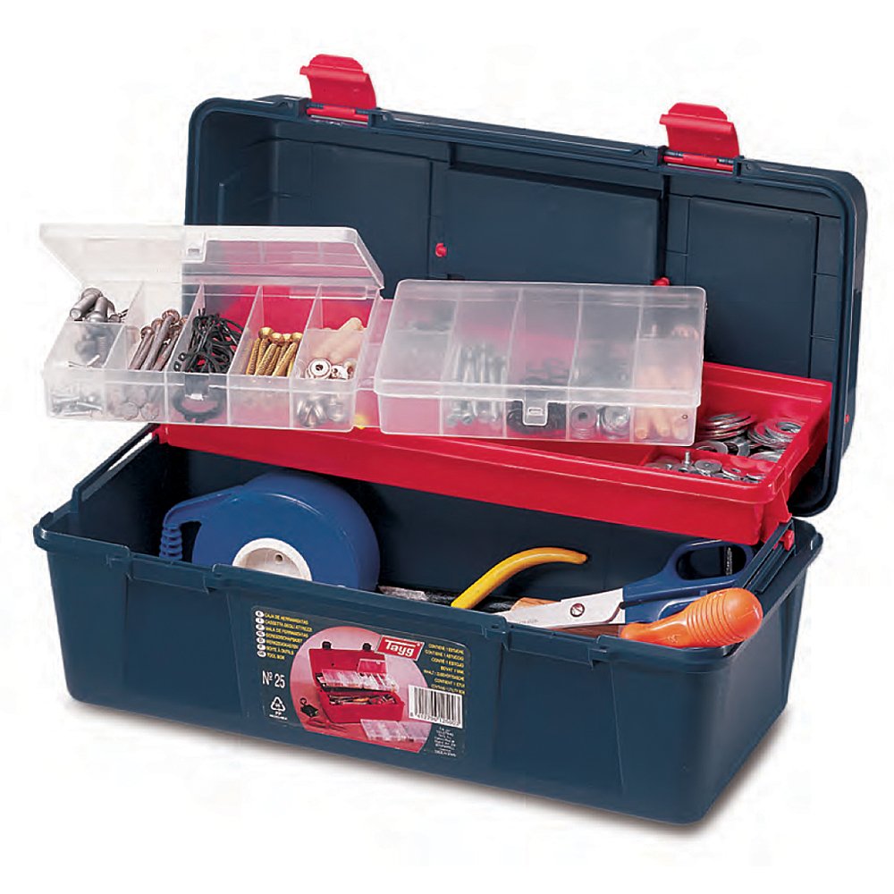 TAYG ΕΡΓΑΛΕΙΟΘΗΚΗ 23 4 ΚΟΥΜΠΩΜΑΤΩΝ ΜΕ ΤΑΜΠΑΚΙΕΡΑ ΚΑΙ ΕΤΑΖΕΡΑ