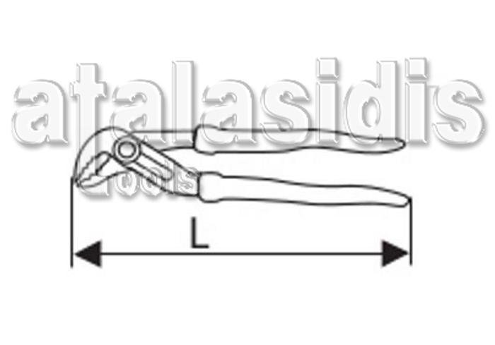 ΓKAZOTANAΛIA ME KOYMΠI KΛEIΔΩMATOΣ 260MM