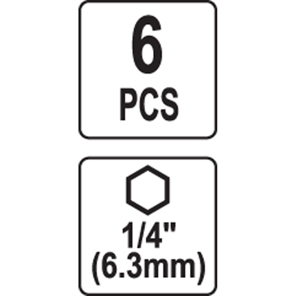 ΤΡΥΠΑΝΙΑ ΦΤΕΡΟΥ ΣΕΤ 6 ΤΜΧ. YT-3258