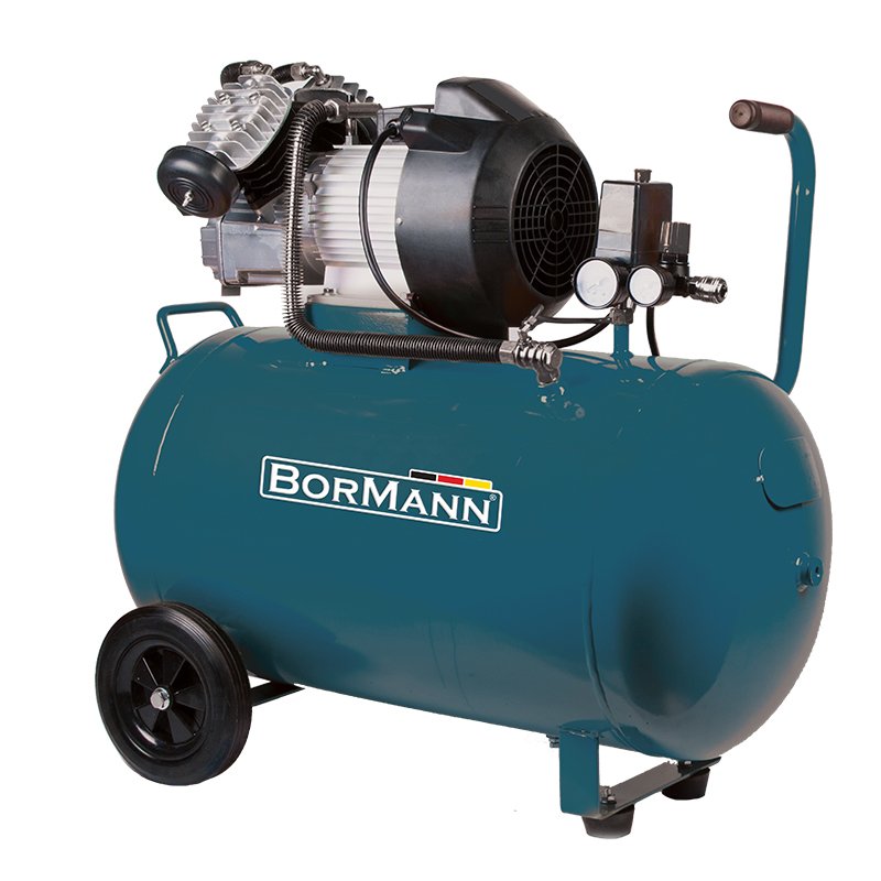 BORMANN BAT5015 Αεροσυμπιεστής Μονομπλόκ 3Hp/100Lt, 336Lt/Min