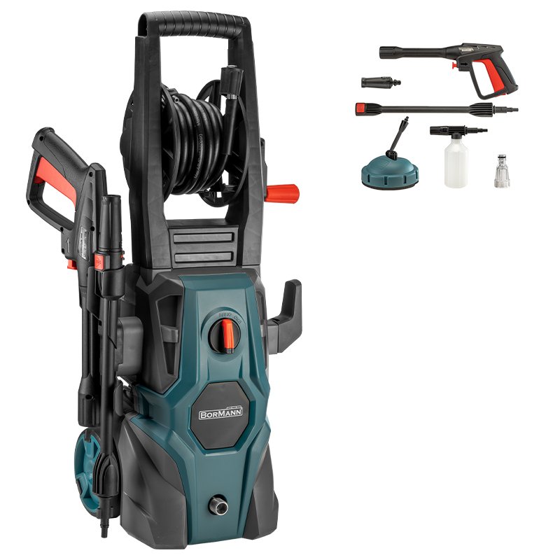 Πλυστικό Υψηλής Πίεσης, 2000W, 150bar, 450L/h, BORMANN BPW2620