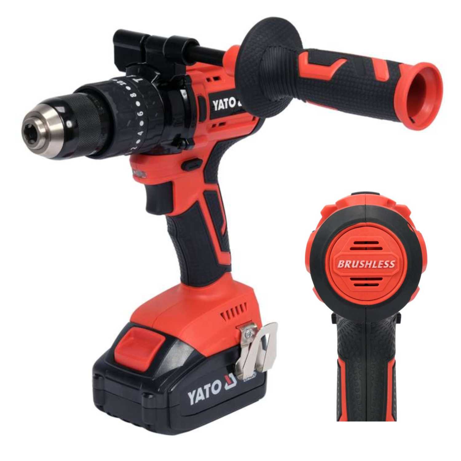 ΔΡΑΠΑΝΟΚΑΤΣΑΒΙΔΟ ΚΡΟΥΣΤΙΚΟ BRUSHLESS 18V 75Nm 1X3Ah YT-82790