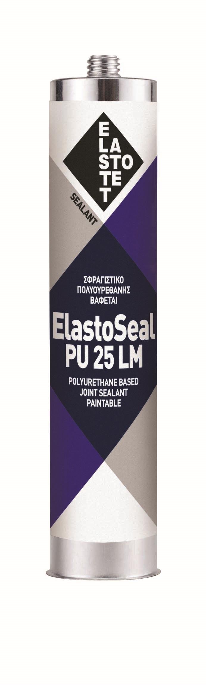 ΣΦPAΓIΣTIKO ΠOΛYOYPEΘANIKHΣ BAΣHΣ ELASTOSEAL PU 25 LM 13TEM. 310ML ΓKPI