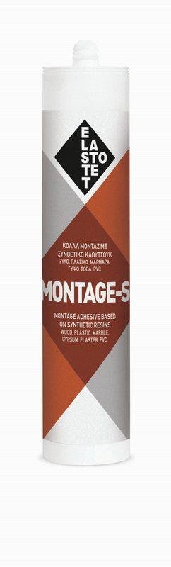 MONTAZOKOΛΛA ENOΣ ΣYΣTATIKOY, ΔIAΛYTOY  MONTAGE S 12TEM. 280ML MΠEZ