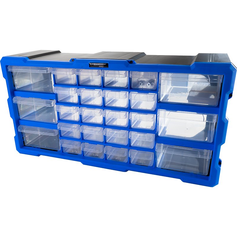 Συρταριέρα Εργαλείων Πλαστική “Parrot”, 26 Θέσεων, 49,7×15,7x25cm, BORMANN Pro BTB3344