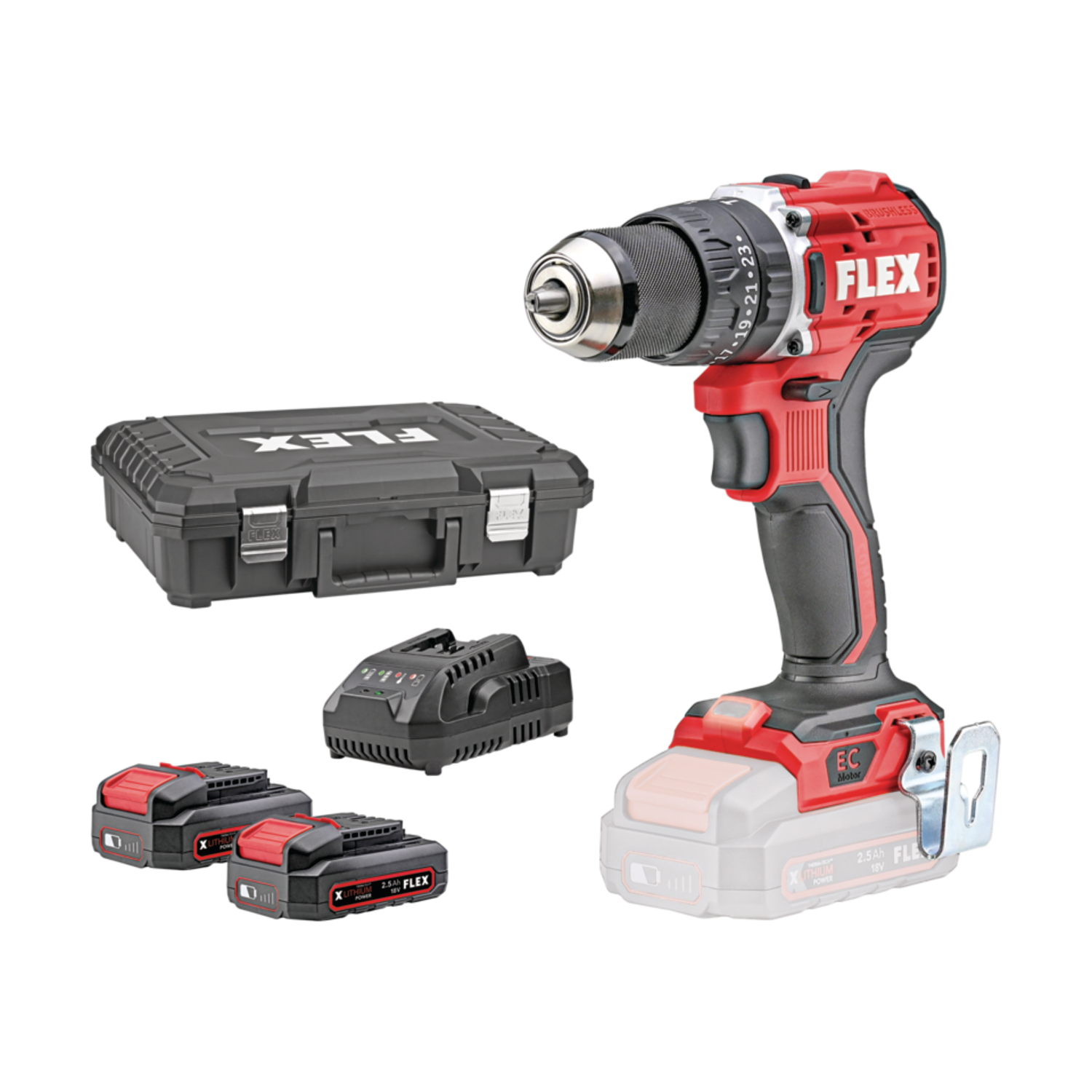 ΚΡΟΥΣΤΙΚΟ ΔΡΑΠΑΝΟΚΑΤΣΑΒΙΔΟ ΜΠΑΤΑΡΙΑΣ PD 2G 18.0-EC LD/2.5 Set