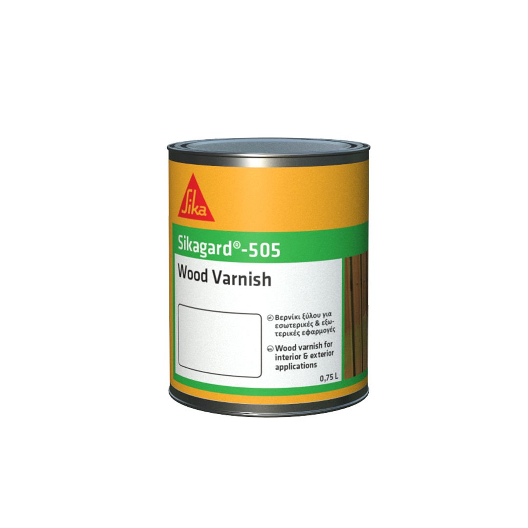 SIKAGARD-505 ΒΕΡΝΙΚΙ ΞΥΛΟΥ PL 0,75LT - ΔΙΑΦΑΝΟ MΑΤ-ΧΡΩΜΑ, 750ML-ΣΥΣΚΕΥΑΣΙΑ